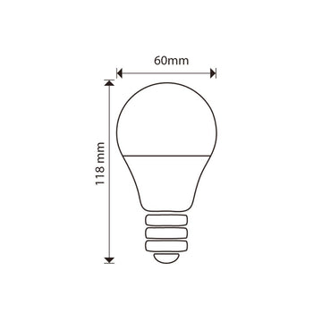 Foco LED WiFi RGB+W Smart Home 9W 110-130V controla con Google Home o Alexa de ICON