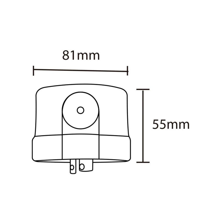 Fotocelda 3 pines 1000W 120-277V IP65 de ICON