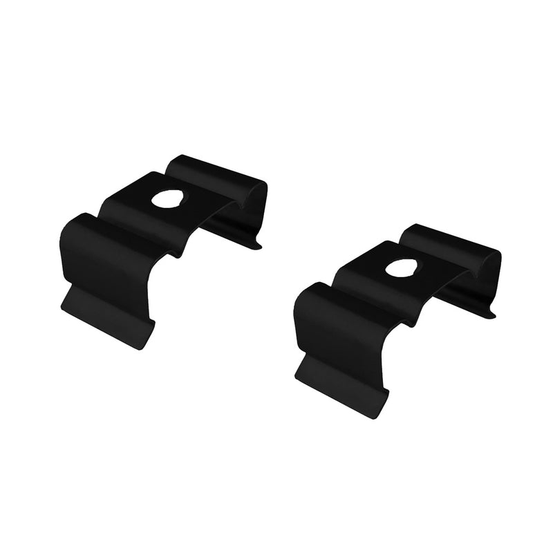 Kit de 2 grapas de sujeción negras para perfil de aluminio DXA19N de iLumileds