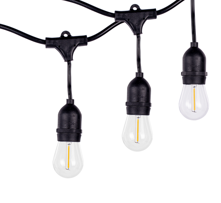 Guirnalda LED vintage 15 sockets (focos incluidos) 14.6m 15W 2700K de ICON