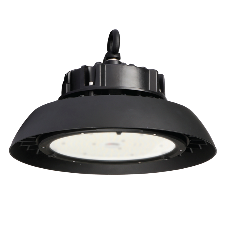 Highbay alto flujo 150W luz neutra fría (5500K) 120° 24,000lm 90-300V de Megamex