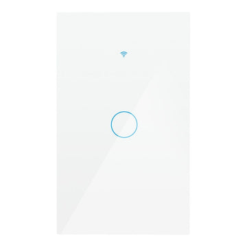 Interruptor Smart WiFi individual sin neutro opción acabado blanco o negro de ICON