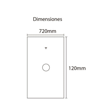 Interruptor Smart WiFi individual sin neutro opción acabado blanco o negro de ICON