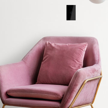 Interruptor Smart WiFi individual con neutro opción acabado blanco o negro de ICON