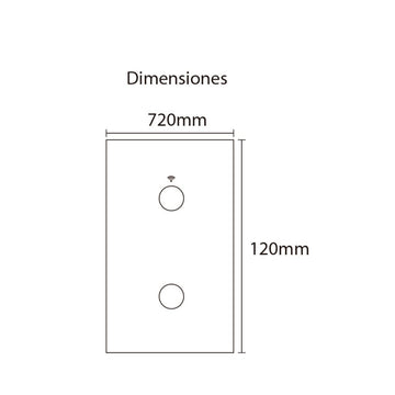 Interruptor Smart WiFi doble con neutro opción acabado blanco o negro de ICON