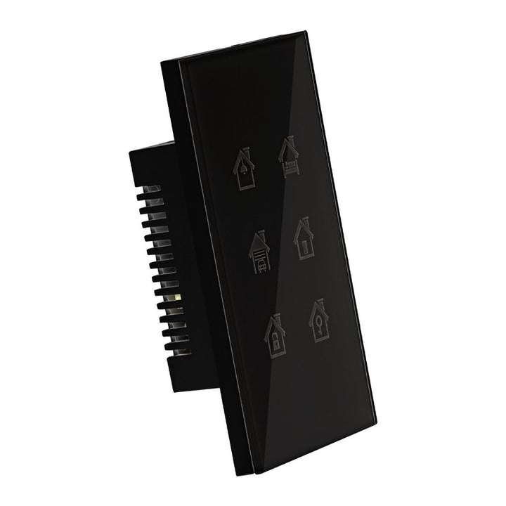 Interruptor Smart WiFi para detonar escenas, 6 interruptores opción acabado blanco o negro de ICON