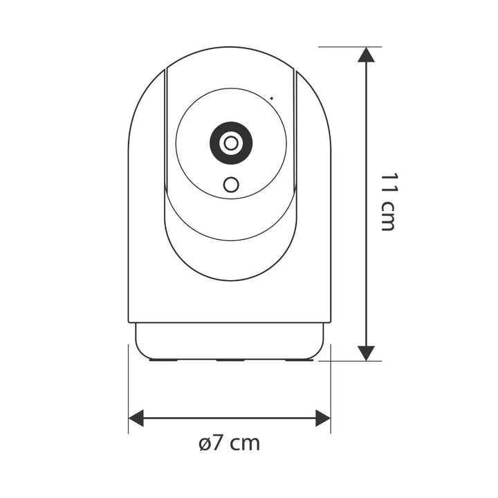 Cámara WiFi para interior 360° de ICON
