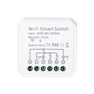 Módulo Switch On/Off Smart WiFi doble salida control independiente de ICON