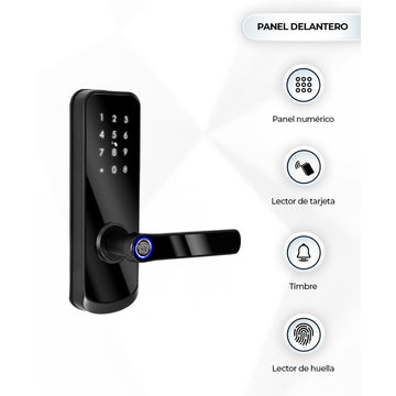 Cerradura inteligente WiFi 22 x 7 x 2 cm de ICON