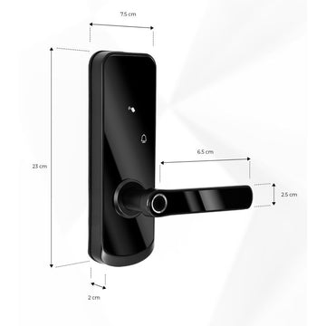 Cerradura inteligente WiFi 22 x 7 x 2 cm de ICON