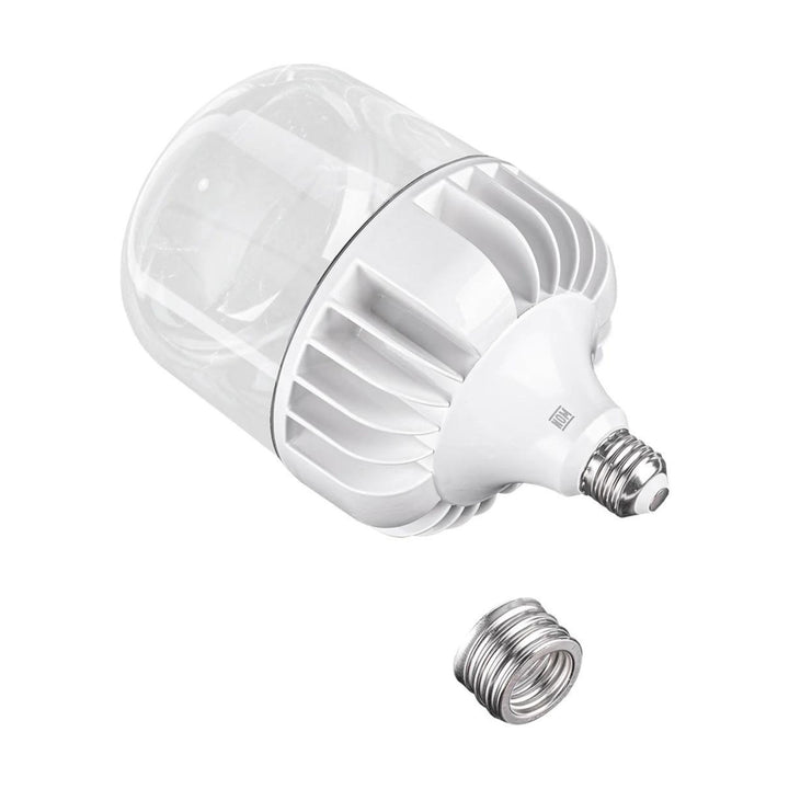Foco Alta Potencia LED 50W E26/E40 100-240V opción luz cálida (3000K) o fría (6500K) transparente cuerpo aluminio de ICON