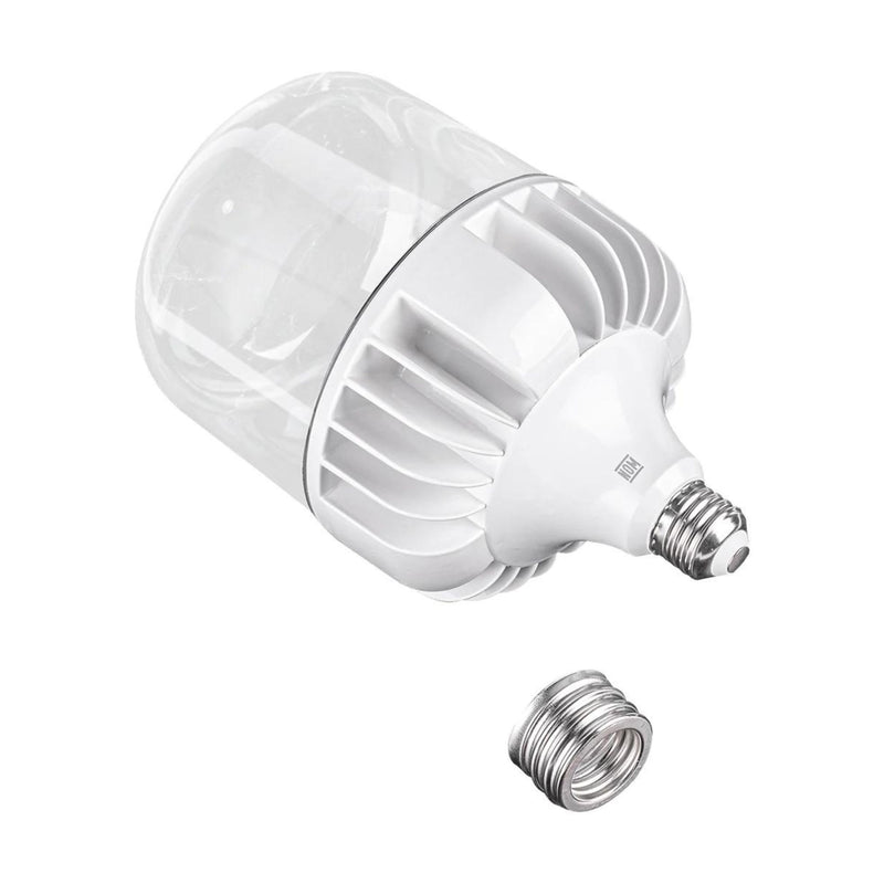 Foco Alta Potencia LED 50W E40 100-240V luz cálida (3000K) transparente cuerpo aluminio de ICON