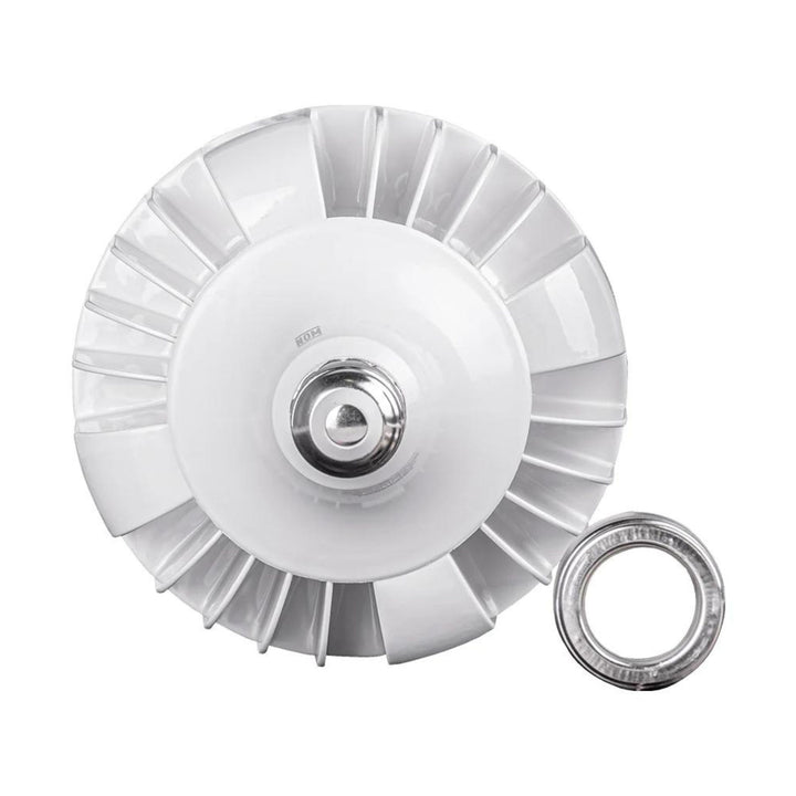 Foco Alta Potencia LED 50W E26/E40 100-240V opción luz cálida (3000K) o fría (6500K) transparente cuerpo aluminio de ICON