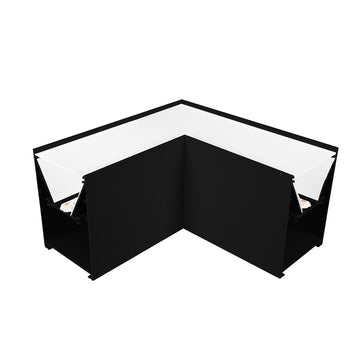 Cople de 90° horizontal iluminado 10W para luminarios de la serie ILUINTB, 85 - 277 Vca de iLumileds