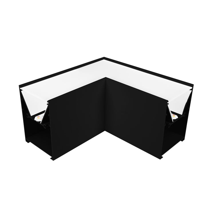 Cople de 90° horizontal iluminado 10W para luminarios de la serie ILUINTB, 85 - 277 Vca de iLumileds