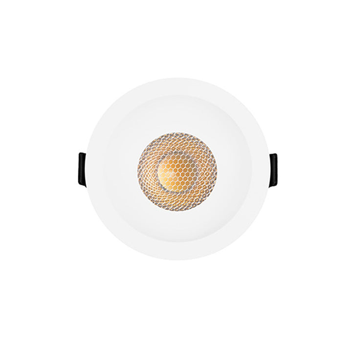 Downlight 12W 60° con louver CRI90 (Ø 8.5cm), cambio de color de luz con switch (cáido 3000K - neutro 4000K - frío 6000K) 85-277V de iLumileds