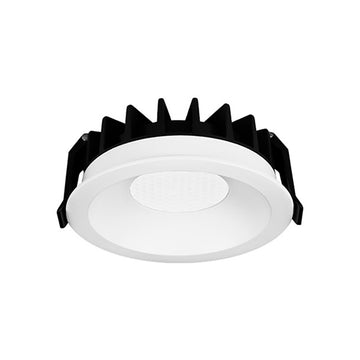Downlight 24W 60° con louver CRI90 (Ø 13.5cm), cambio de color de luz con switch (cáido 3000K - neutro 4000K - frío 6000K) 85-277V de iLumileds