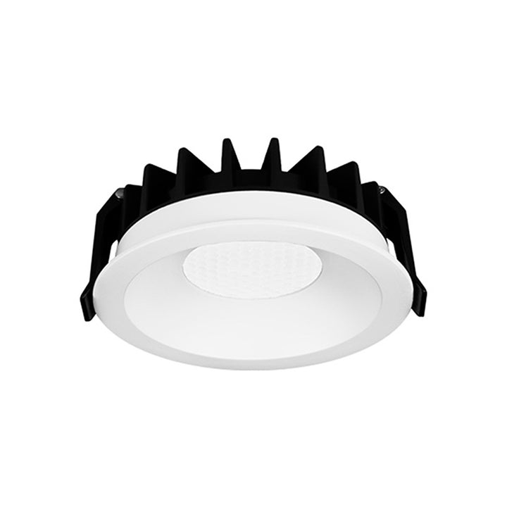 Downlight 24W 60° con louver CRI90 (Ø 13.5cm), cambio de color de luz con switch (cáido 3000K - neutro 4000K - frío 6000K) 85-277V de iLumileds