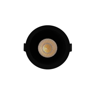 Downlight 24W 60° con louver CRI90 (Ø 13.5cm), cambio de color de luz con switch (cáido 3000K - neutro 4000K - frío 6000K) 85-277V de iLumileds
