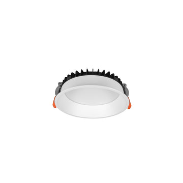 Downlight bajo deslumbramiento 24W (Ø 17.5cm) color de luz cálido (3000K) o Neutro (4100K) 85-265V, fabricado en aluminio acabado blanco de iLumileds