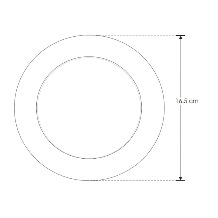 Downlight fabricado en policarbonato 12W opción luz neutra cálida o fría, adaptable a bote integral N°12 de iLumileds