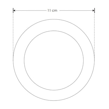 Downlight 6W 85-265V opciones color de luz  Neutro Cálido / Frío fabricado en policarbonato apto para zonas húmedas de iLumileds