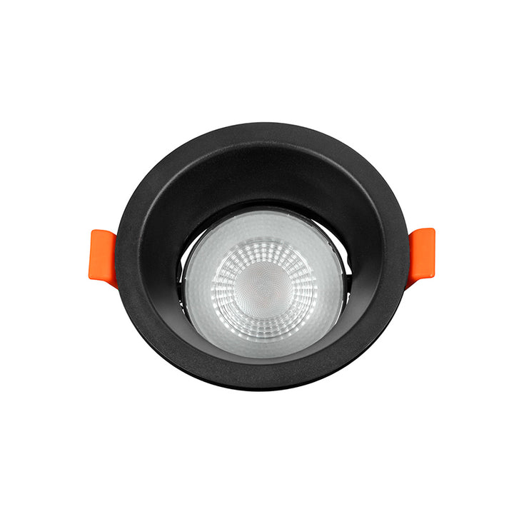 Luminario redondo LED 5W 53° luz cálida (3000K) (Ø 9.4cm) dirigible fabricado en policarbonato 110-240V de iLumileds