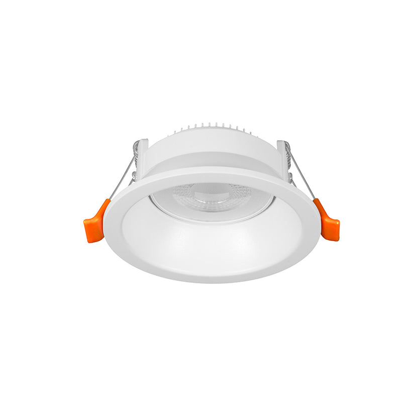 Luminario redondo LED 5W 53° luz cálida (3000K) (Ø 9.4cm) dirigible fabricado en policarbonato 110-240V de iLumileds