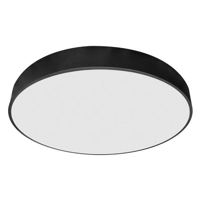 Luminario circular para sobreponer o suspender 55W acabado negro opciones color de luz de iLumileds