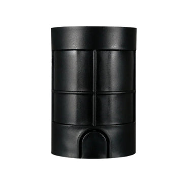 Luminario para empotrar en piso con honey comb, aluminio acabado negro para lámpra MR16 GU10 (housing incluido) de iLumileds