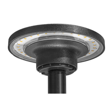 Bolardo 12W luz directa hacia abajo, luz cálida (3000K) de 60cm incluye base y estaca de iLumileds