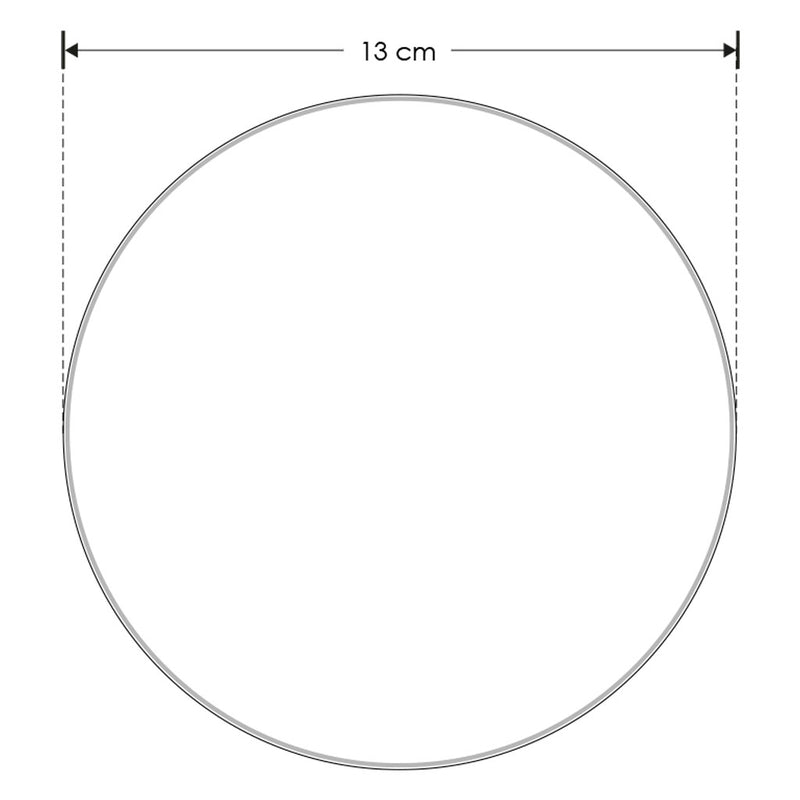 Luminario esférico de policarbonato opalino 7W luz cálida, base negra para muro de iLumileds