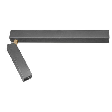 Luminario sobreponer una cabeza lineal dirigible 5W 38° luz cálida acabado negro de iLumileds