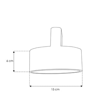 Luminario arbotante decorativo 7W luz cálida (3000K) acabado negro de línea Europea iLumileds