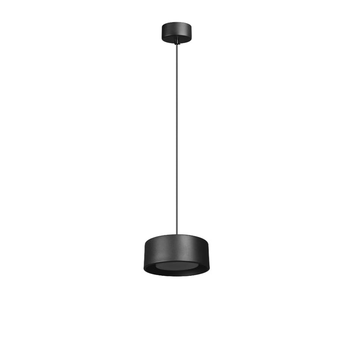 Luminario GiLber pequeño para suspender negro 7W luz cálida (3000K) (Ø15cm) de línea Europea iLumileds