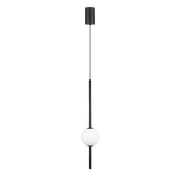 Luminario Tamma suspender con esfera de luz 8W luz cálida (3000K), suspensión ajustable 0 - 95cm