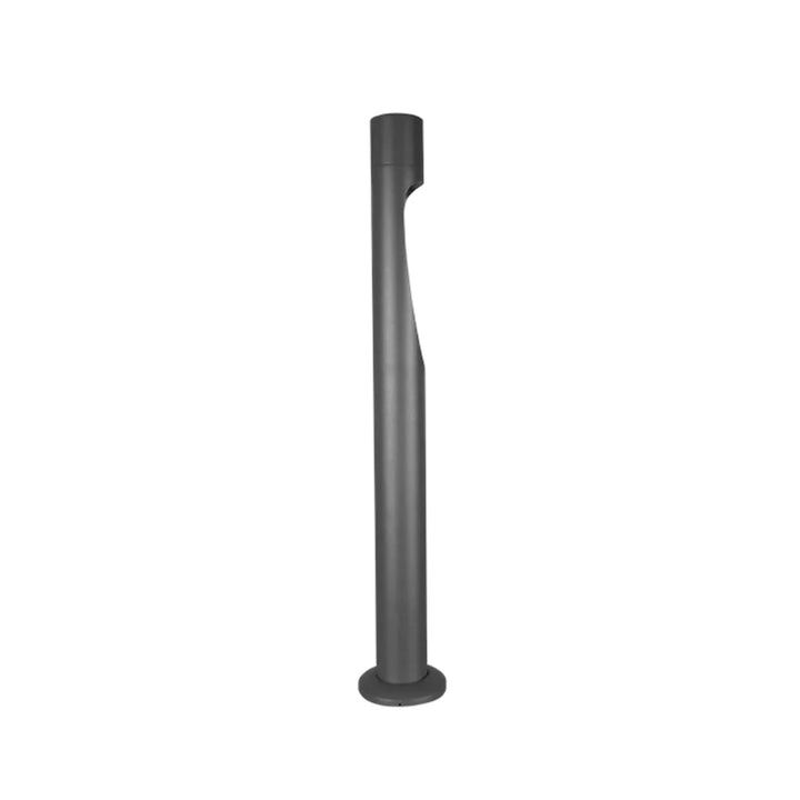 Bolardo Ictinos 6W luz cálida (3000K) 60cm con una salida de luz, fabricado en aluminio gris, 100-240V de iLumileds