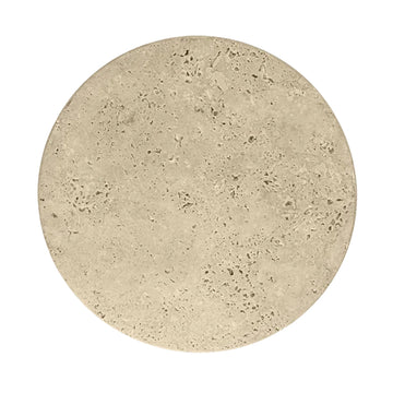 Luminario arbotante circular luz indirecta perimetral Bernini 3W luz cálida (3000K) 85-265V, acabado travertino beige iLumileds