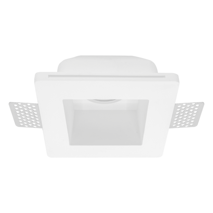 Luminario trimless cuadrado para empotrar yeso para MR16 GU10 de iLumileds