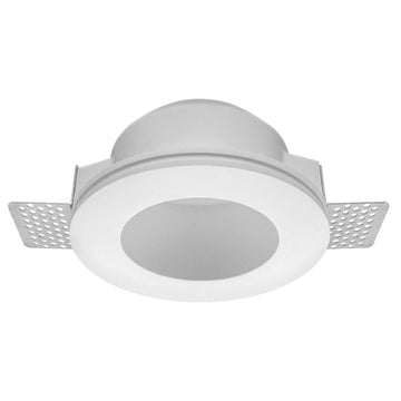 Luminario trimless circular semi profundo para empotrar yeso para MR16 GU10 de iLumileds
