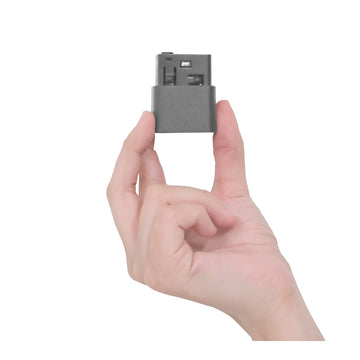 Mini luminario puntual 3W 24° luz cálida (3000K) 48V bajo deslumbramiento con louver para riel magnético de iLumileds