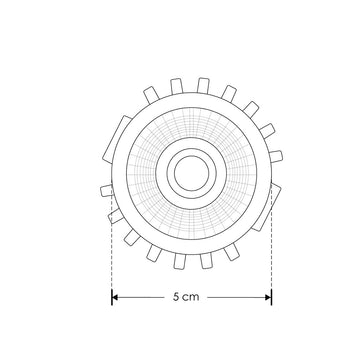 Módulo LED MR16 18W 38° opción color de luz neutro cálido (3000K) y neutro (4100K) 100 - 240V de iLumileds