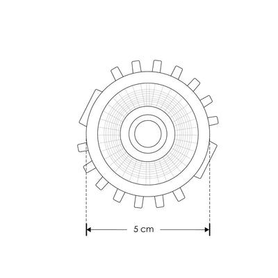 Módulo LED MR16 18W 38° opción color de luz neutro cálido (3000K) y neutro (4100K) 100 - 240V de iLumileds