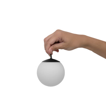 Esfera suspender para Nano Track 2W luz cálida (3000K) 24Vcc, suspensión ajustable 0-120cm de iLumileds