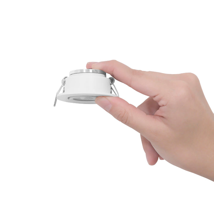 Luminario redondo dirigible LED de techo 3W 120° opciones color de luz, 100-240V de iLumileds