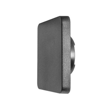 Cuadro luz cálida (3000K) en negativo 12W 16.5x16.5cm de policarbonato acabado negro de iLumileds