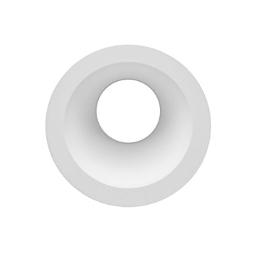 Difusor wall-washer redondo de bajo deslumbramiento de policarbonato para módulo LED 8W de iLumileds