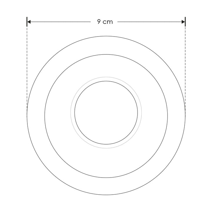 Cilindro de sobreponer bajo deslumbramiento de policarbonato para módulo LED 8W de iLumileds