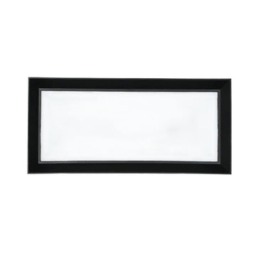 Wallpack decorativo enmarcado 20W luz cálida (3000K) 85-265V, de policarbonato negro de iLumileds