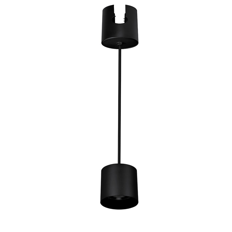 Cilíndro LED para suspender fijación superior 12W 36° 24Vcc, opciones color de luz cálido (3000K) y neutro (4100K), sistema REVERSI de iLumileds